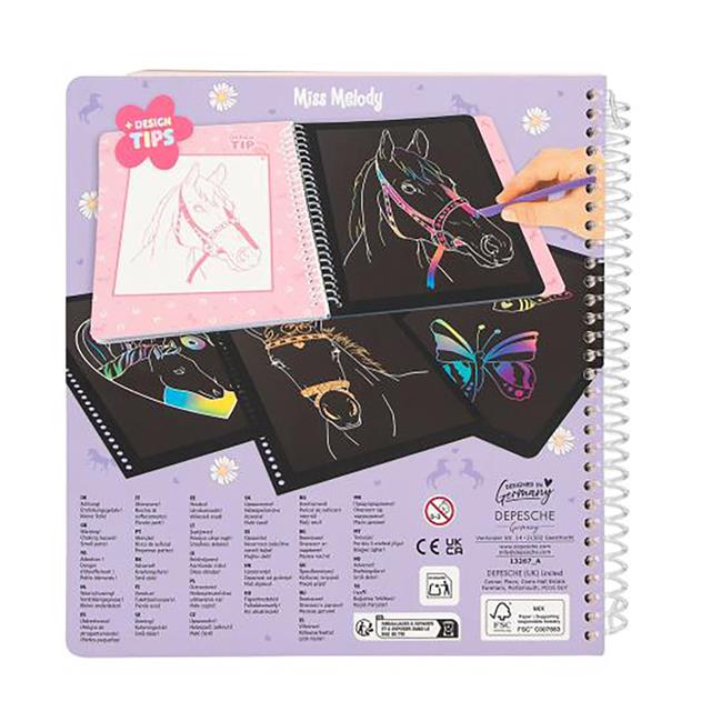 Scratchboek Miss Melody Magic 