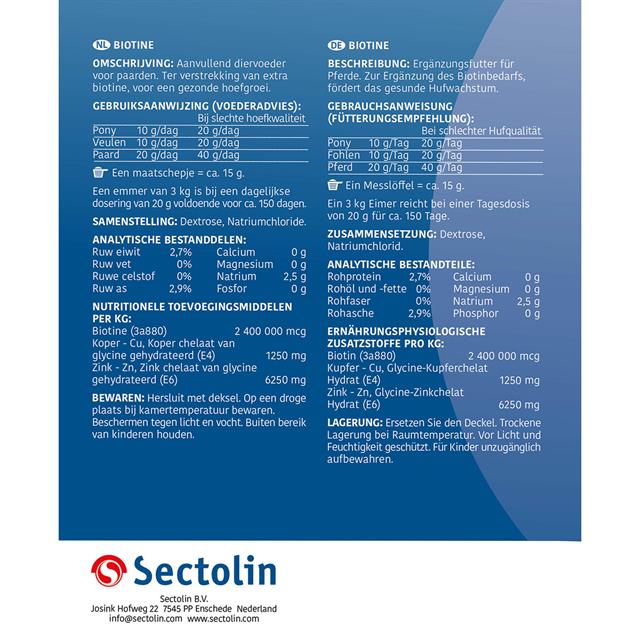Sectolin Biotine 