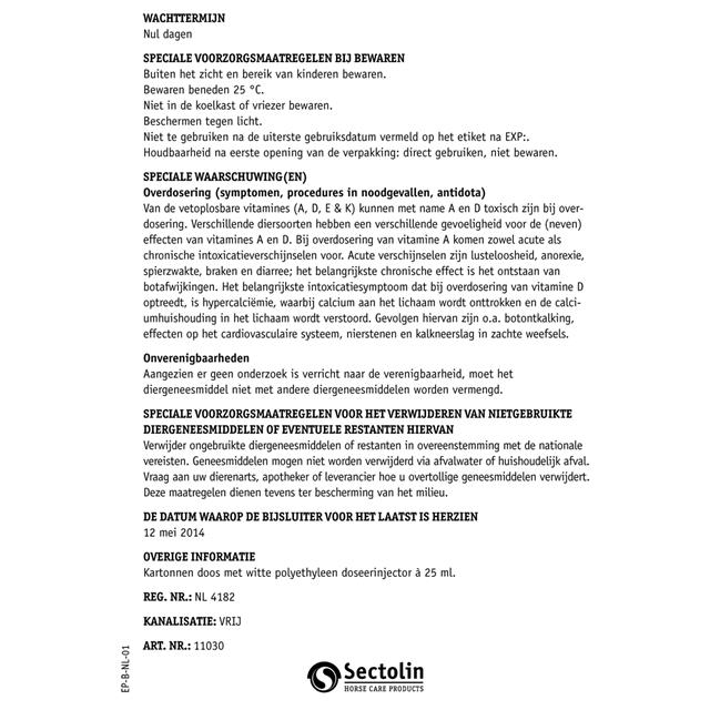 Sectolin Vitamine Pasta 