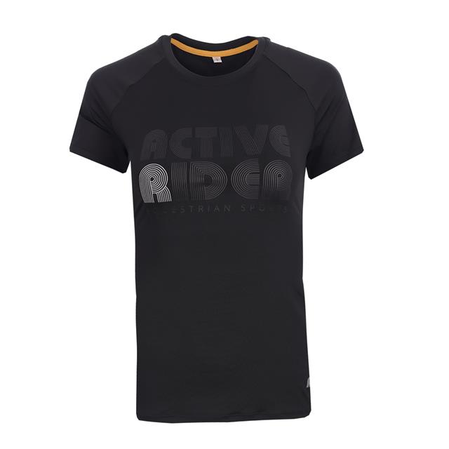 Shirt Active Rider AR25303 Zwart