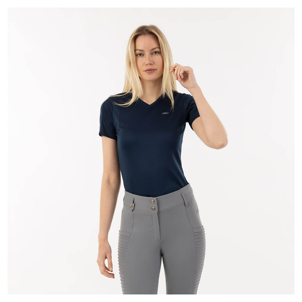 Shirt Anky Donkerblauw, L in donkerblauw