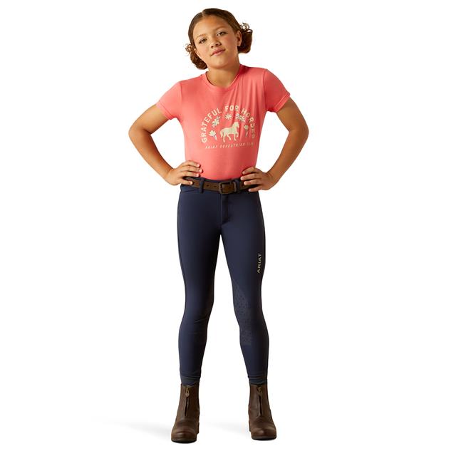 Shirt Ariat Grateful Tee Kids Roze