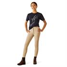 Shirt Ariat Hay Girl Tee Kids Donkerblauw