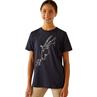 Shirt Ariat Hay Girl Tee Kids Donkerblauw