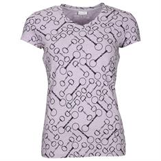 Shirt Ariat Snaffle Paars-grijs