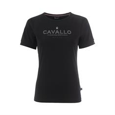 Shirt Cavallo CAVALCotton Zwart