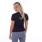 Shirt Epplejeck EJGlitter Horse Zwart-zilver