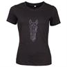 Shirt Epplejeck EJGlitter Horse Zwart-zilver