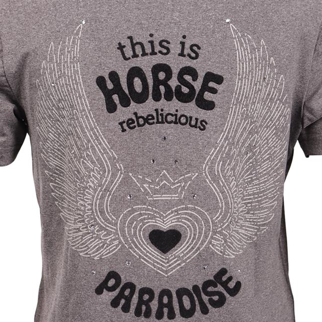 Shirt Epplejeck EJHorse Paradise Kids Grijs