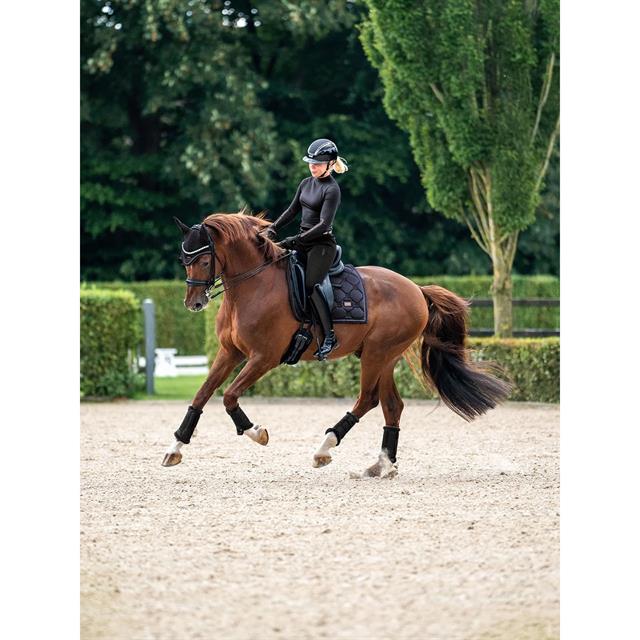 Shirt Equestrian Stockholm Dynamic Base Layer Dark Ocean Donkerblauw-donkergrijs