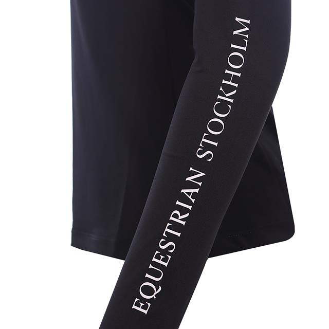 Shirt Equestrian Stockholm Dynamic Purple Night Zwart