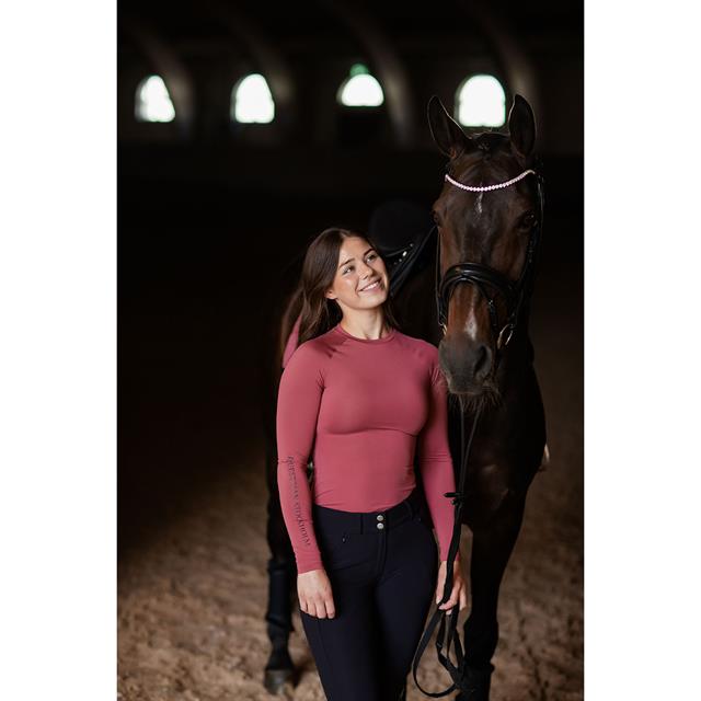 Shirt Equestrian Stockholm Dynamic Soft Rouge Middenroze