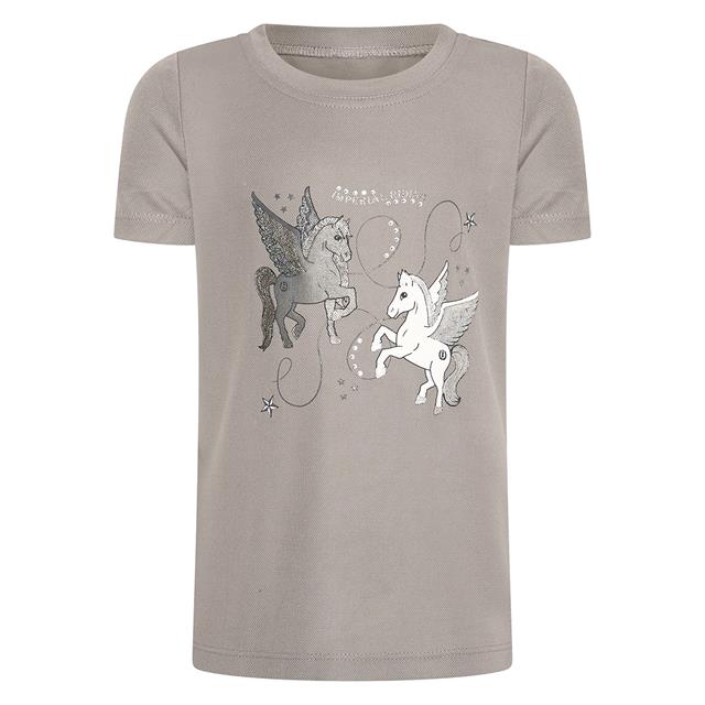 Shirt Imperial Riding IRHStar Sky Kids Bruin-grijs