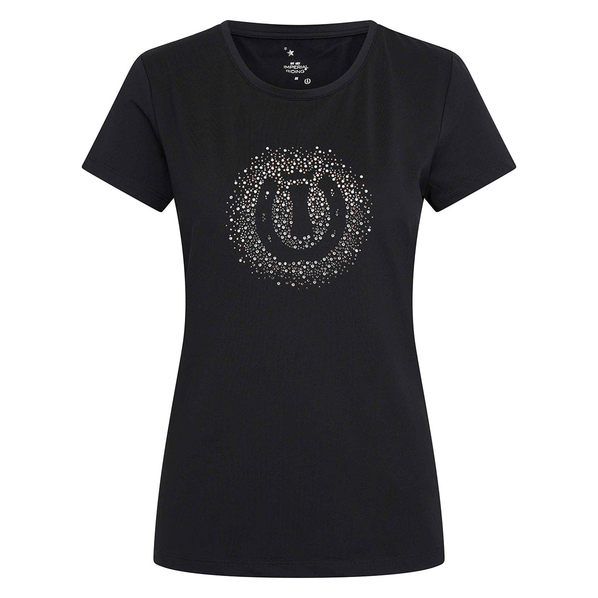 Imperial Riding - Tech top - T-Shirt - Tally - Zwart - M