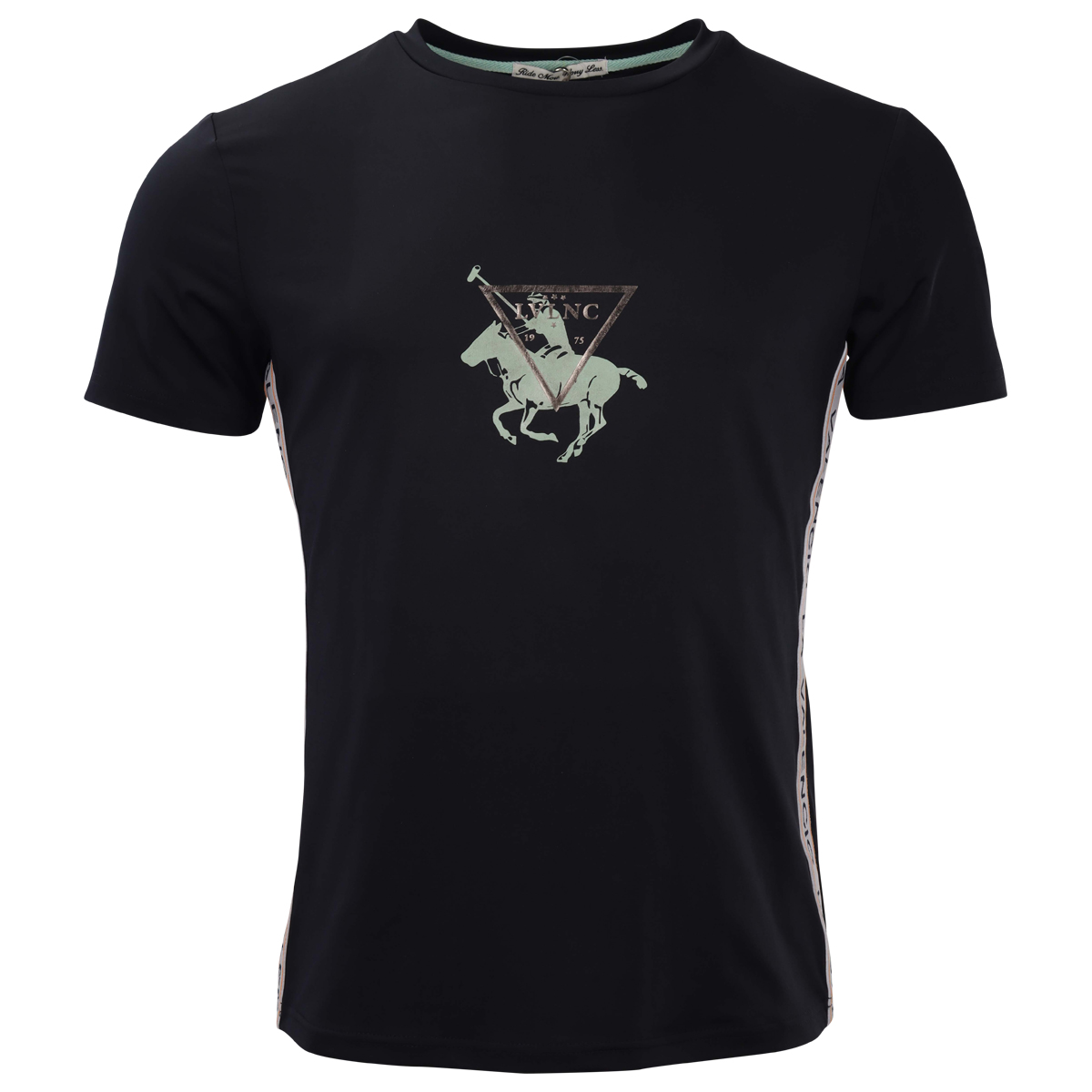Shirt La Valencio Lvron Men Donkerblauw, M in donkerblauw