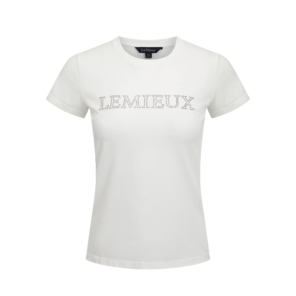 Shirt Lemieux Diamanté Wit, 44 in wit