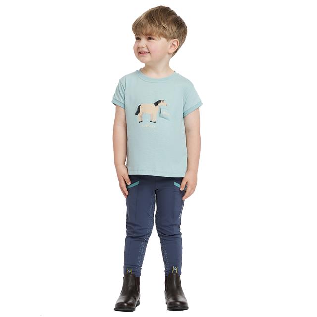 Shirt LeMieux Mini Alex Tee Kids Lichtblauw