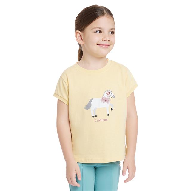Shirt LeMieux Mini Alex Tee Kids Lichtgeel