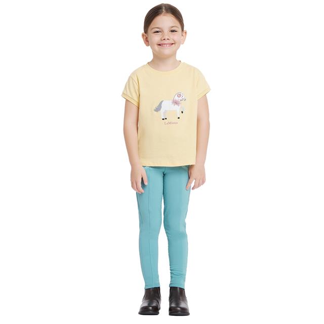 Shirt LeMieux Mini Alex Tee Kids Lichtgeel