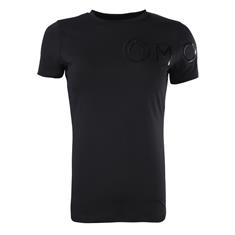 Shirt Montar Bristol Glitter Logo Kids Zwart