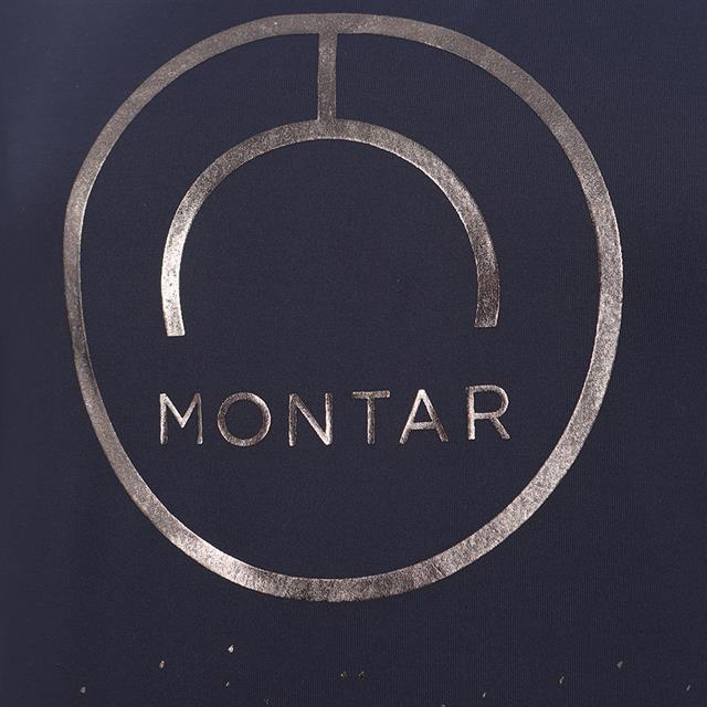 Shirt Montar MOSille Gun Metal Kids Middenblauw