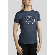 Shirt Montar MOSille Gun Metal Middenblauw