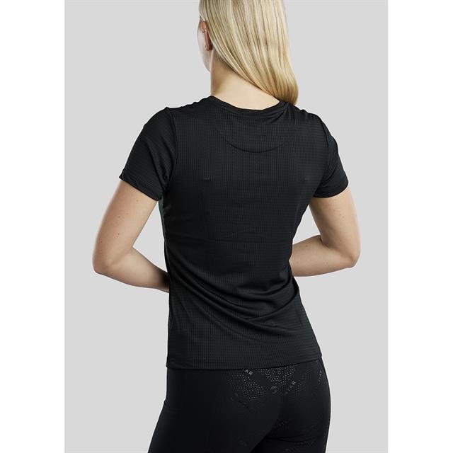 Shirt Montar MOStella Mesh Contrast Stated Zwart