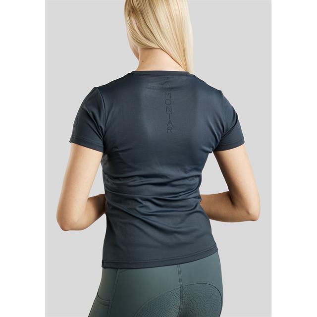 Shirt Montar MOWendy Lasercut Blauw