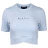 Shirt N BRANDS X Epplejeck Crop Top Lichtblauw