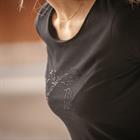 Shirt Pénélope Iconic Strass Zwart