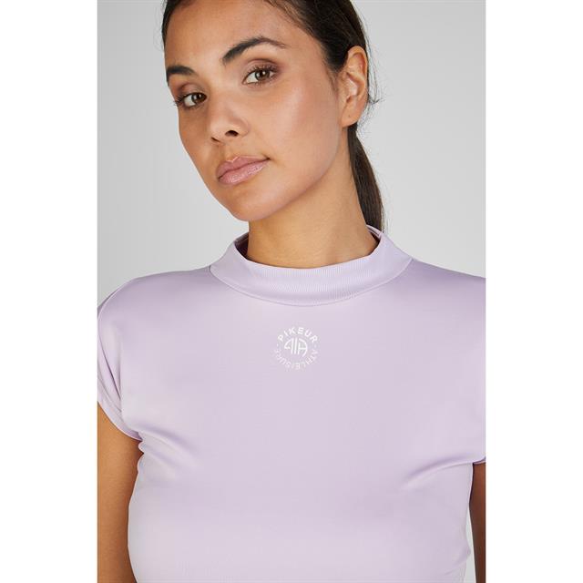 Shirt Pikeur Athleisure Cropped Lichtpaars