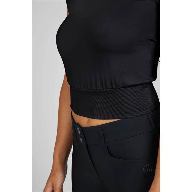 Shirt Pikeur Athleisure Cropped Zwart