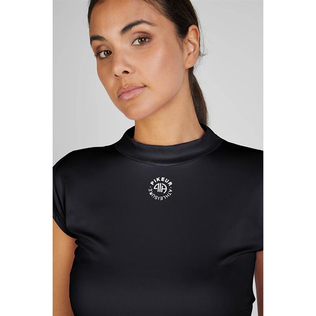 Shirt Pikeur Athleisure Cropped Zwart