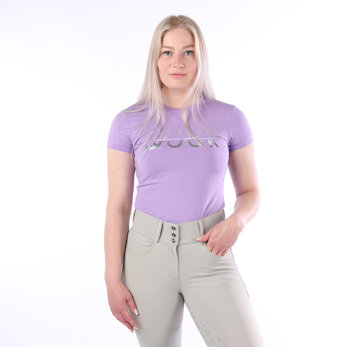 Shirt Quur Qfaiza Paars, L in paars