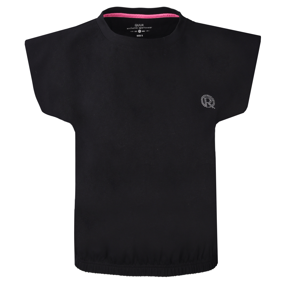 Shirt Quur Qhaddy Zwart, XL in zwart