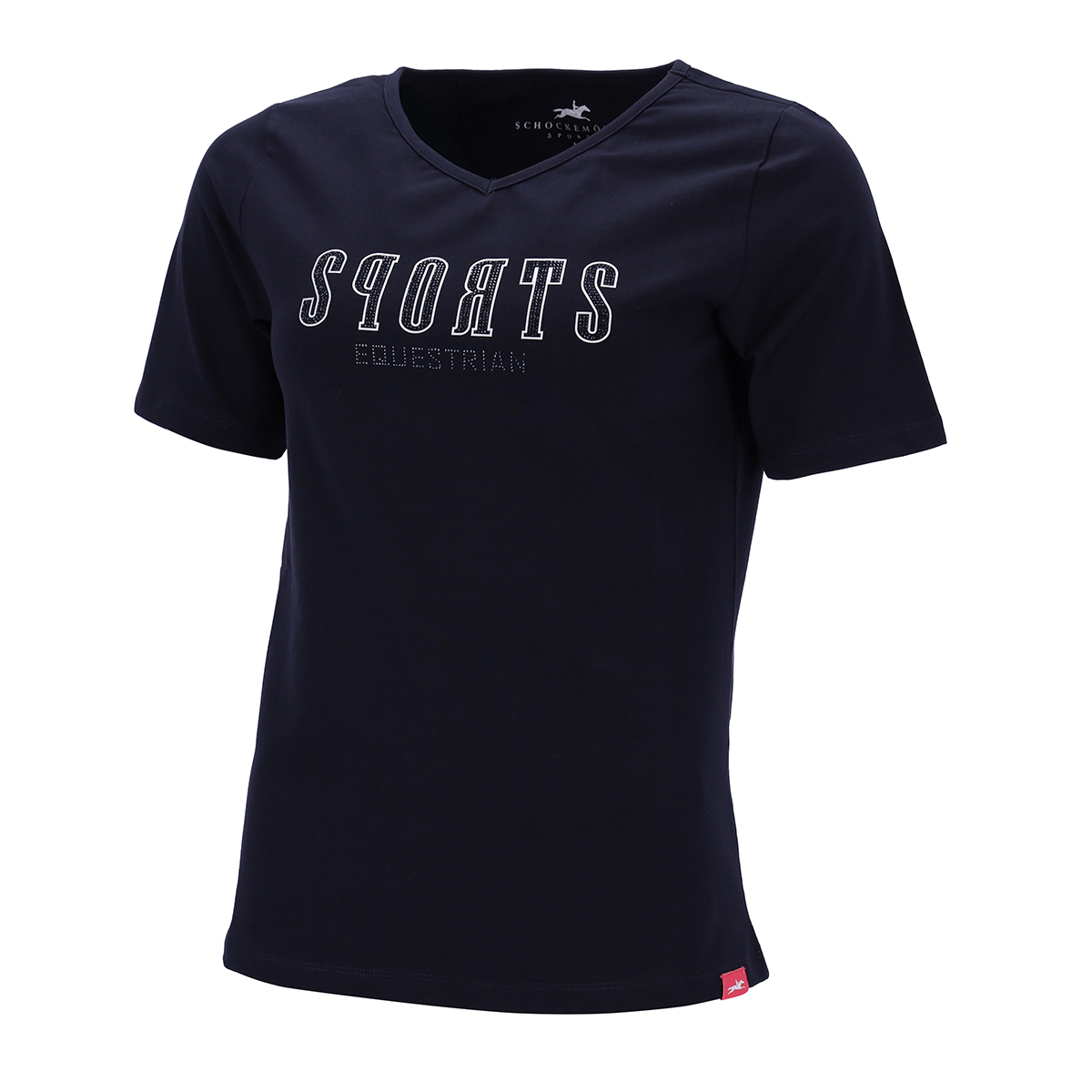 Shirt Schockemöhle Spnaila Donkerblauw, M in donkerblauw