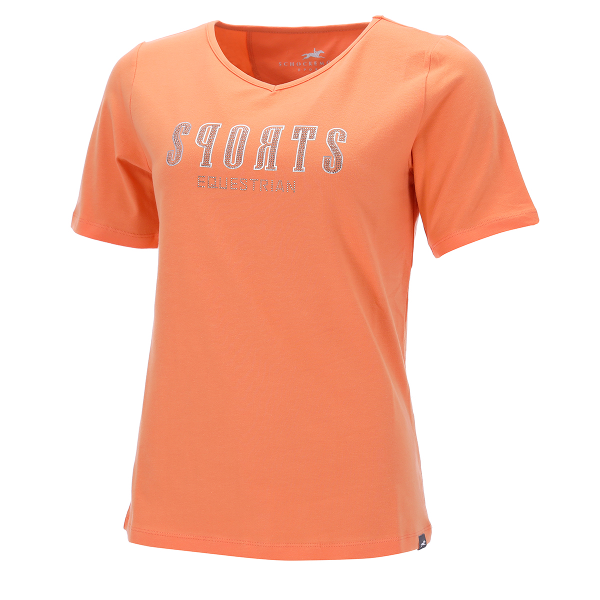 Shirt Schockemöhle Spnaila Oranje, M in oranje