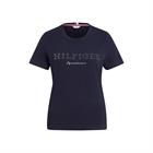 Shirt Tommy Hilfiger Belmont Rhinestone Donkerblauw