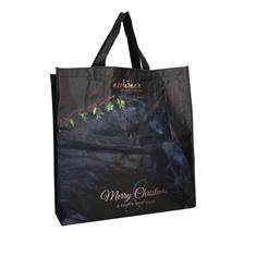 Shopper Epplejeck Christmas Black Horse Zwart