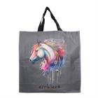 Shopper Epplejeck EJHorse Head Donkergrijs