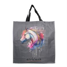 Shopper Epplejeck EJHorse Head Donkergrijs