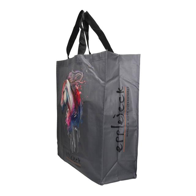 Shopper Epplejeck EJHorse Head Donkergrijs