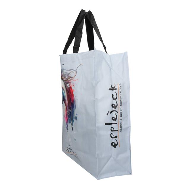 Shopper Epplejeck EJHorse Head Lichtgrijs