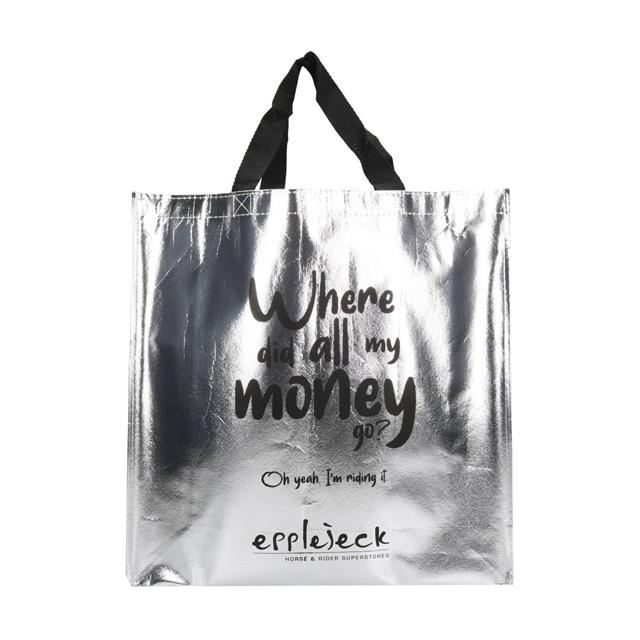 Shopper Epplejeck EJWhere Did All My Money Go Zilver
