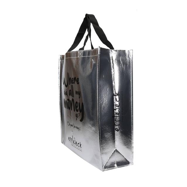 Shopper Epplejeck EJWhere Did All My Money Go Zilver