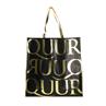 Shopper QUUR All Over Zwart-goud