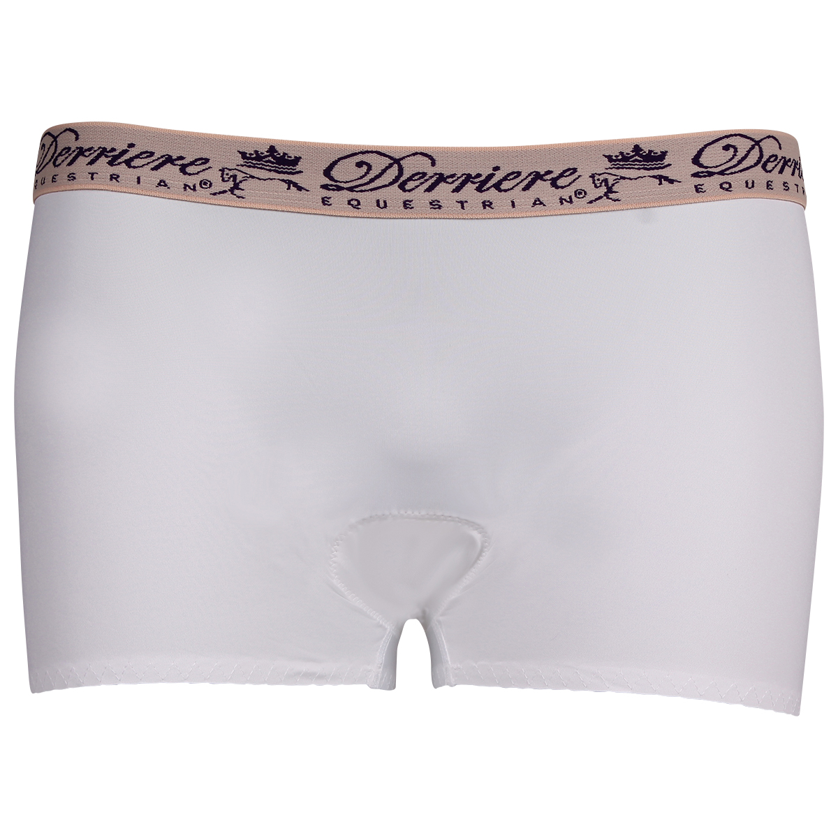 Shorty Derriere Equestrian Padded Female Wit, L in wit
