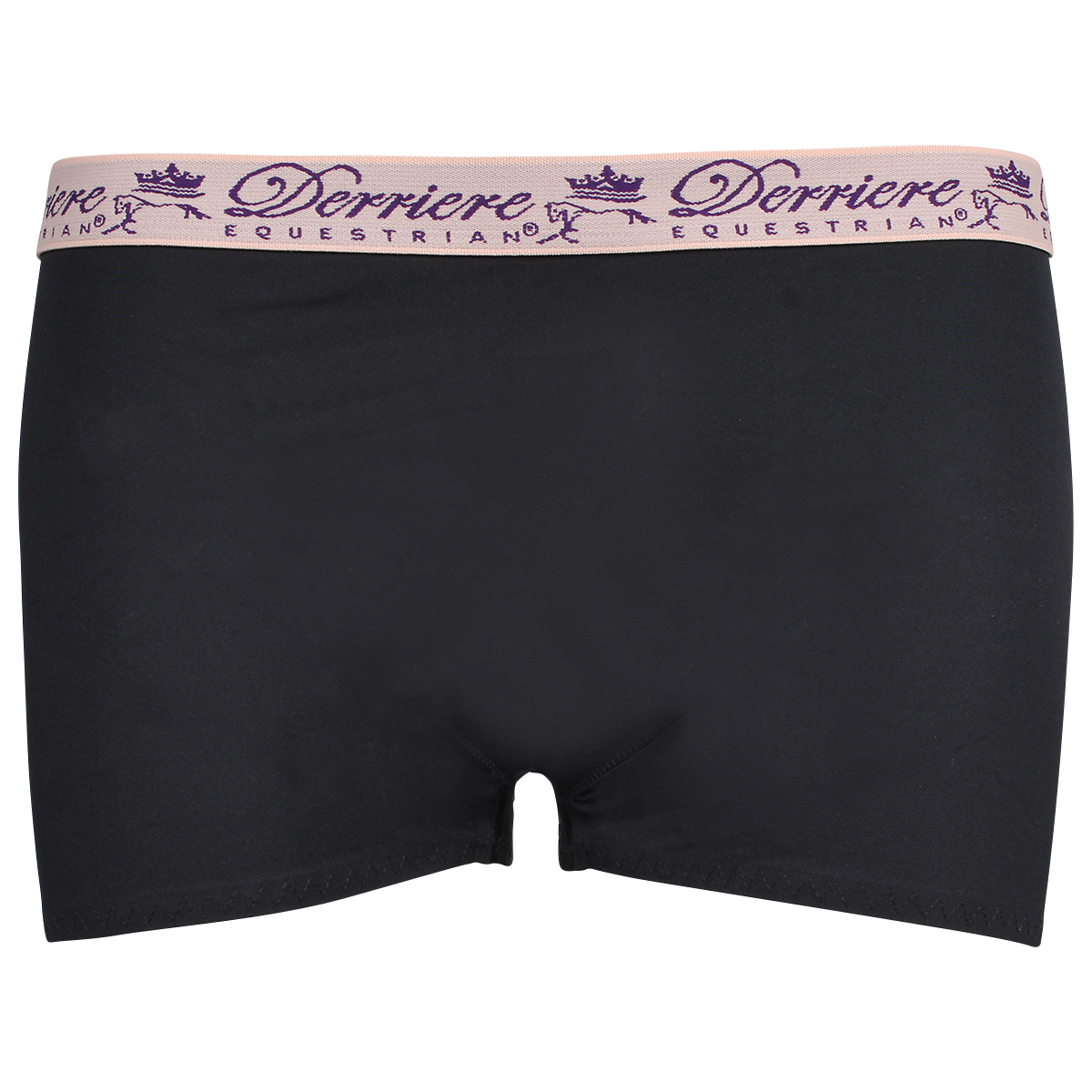 Shorty Derriere Equestrian Padded Female Zwart, M in zwart