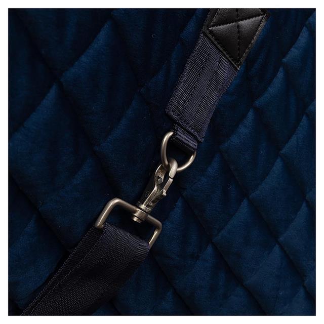 Showdeken ANKY Velvet Donkerblauw