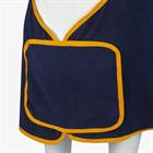 Showdeken KNHS Fleece Met Borstflap Donkerblauw
